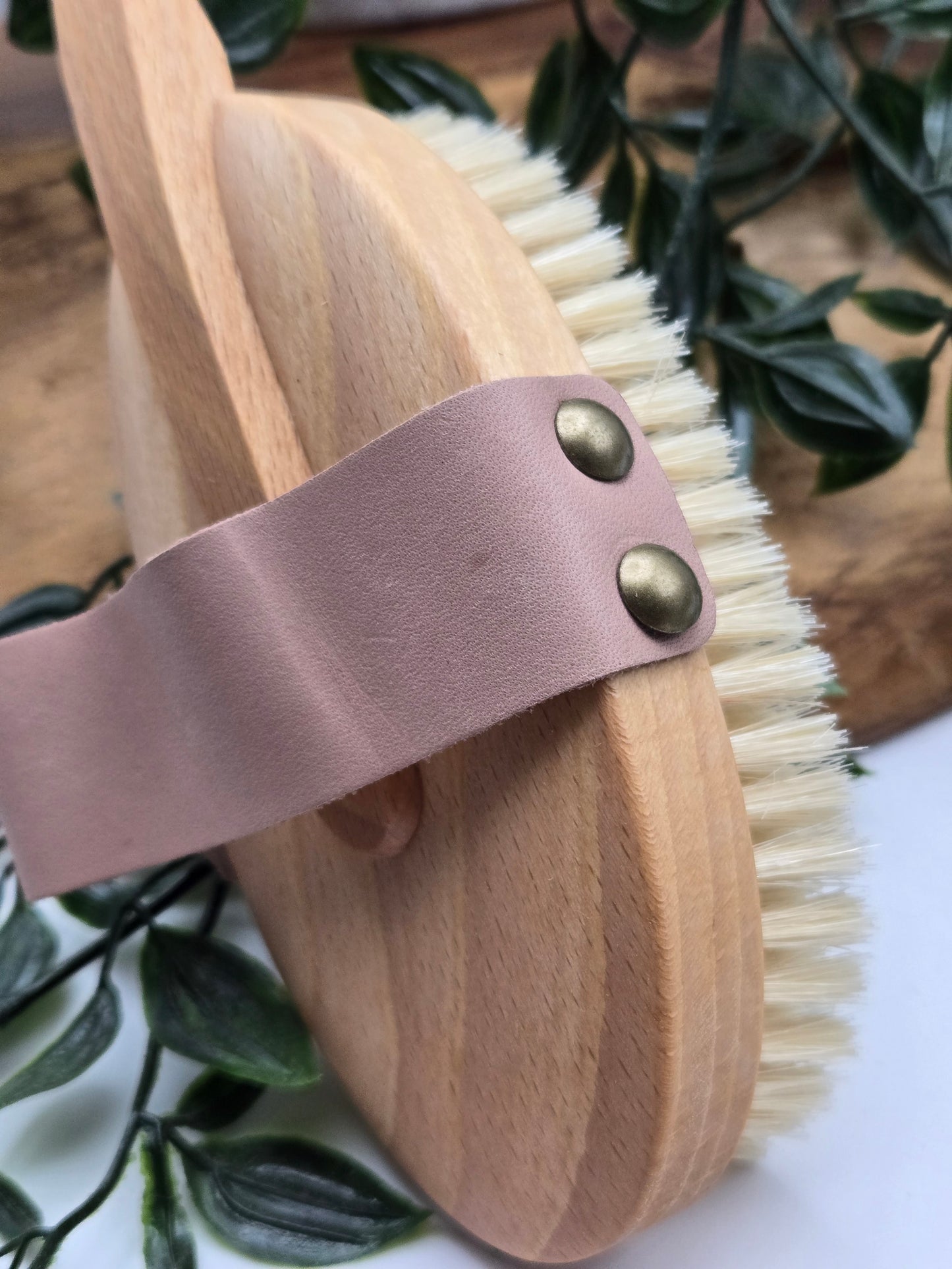 Croll & Denecke Badebürste Luxus Spa aus Buchenholz mit Naturborsten