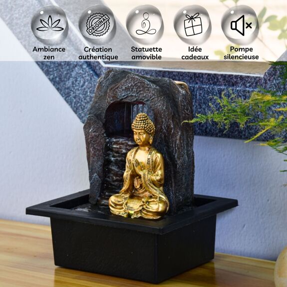 Zen Light Zimmerbrunnen Buddha Dao