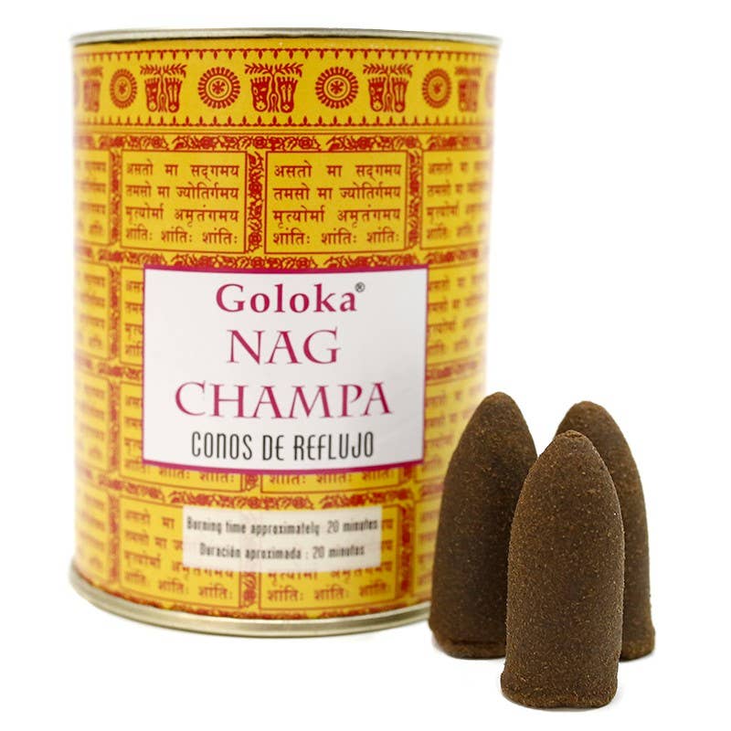 Goloka Räucherkegel Nag Champa
