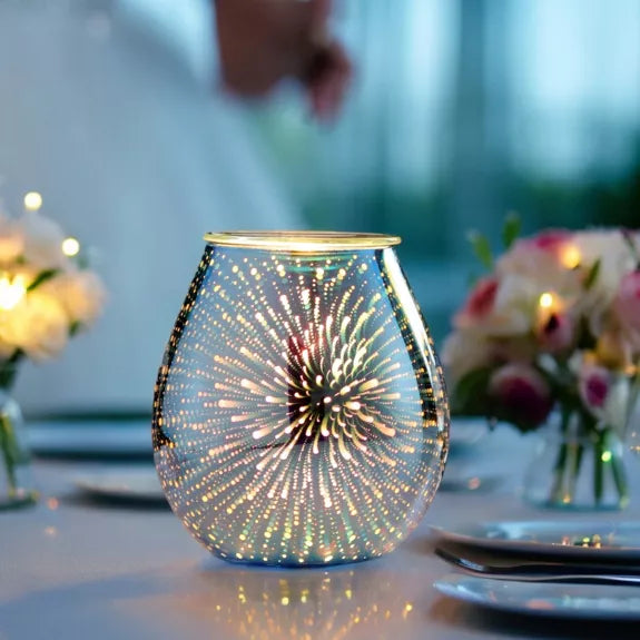 Zen Arôme Duftlampe Calorya Nr. 6 mit 3D-Effekten aus Glas elektrisch