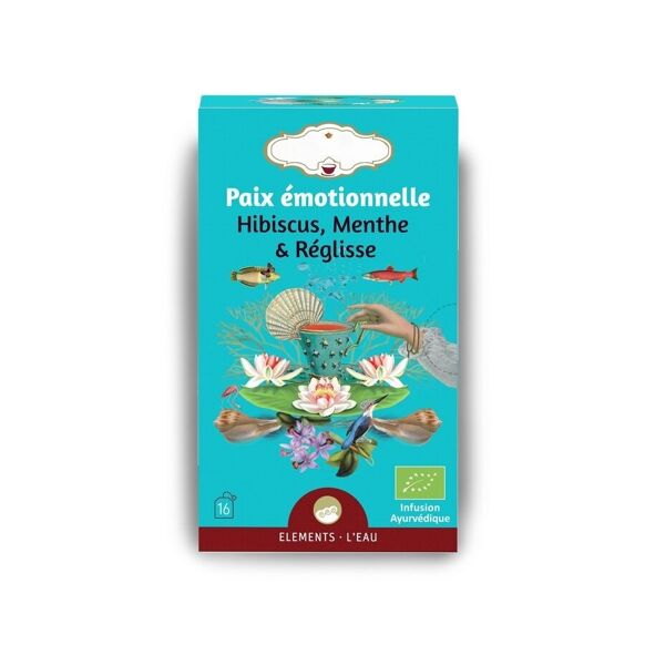 Bio-Kräutertee Paix émotionnelle / Emotional Clarity / Hibiskus, Minze und Lakritze