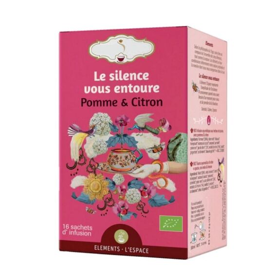 Bio-Kräutertee La Silence / Joyful Silence / Apfel und Zitronengras