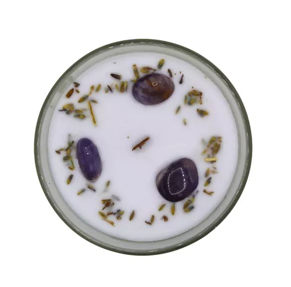 Green Tree Kerze / Healing / Lavendel 256g