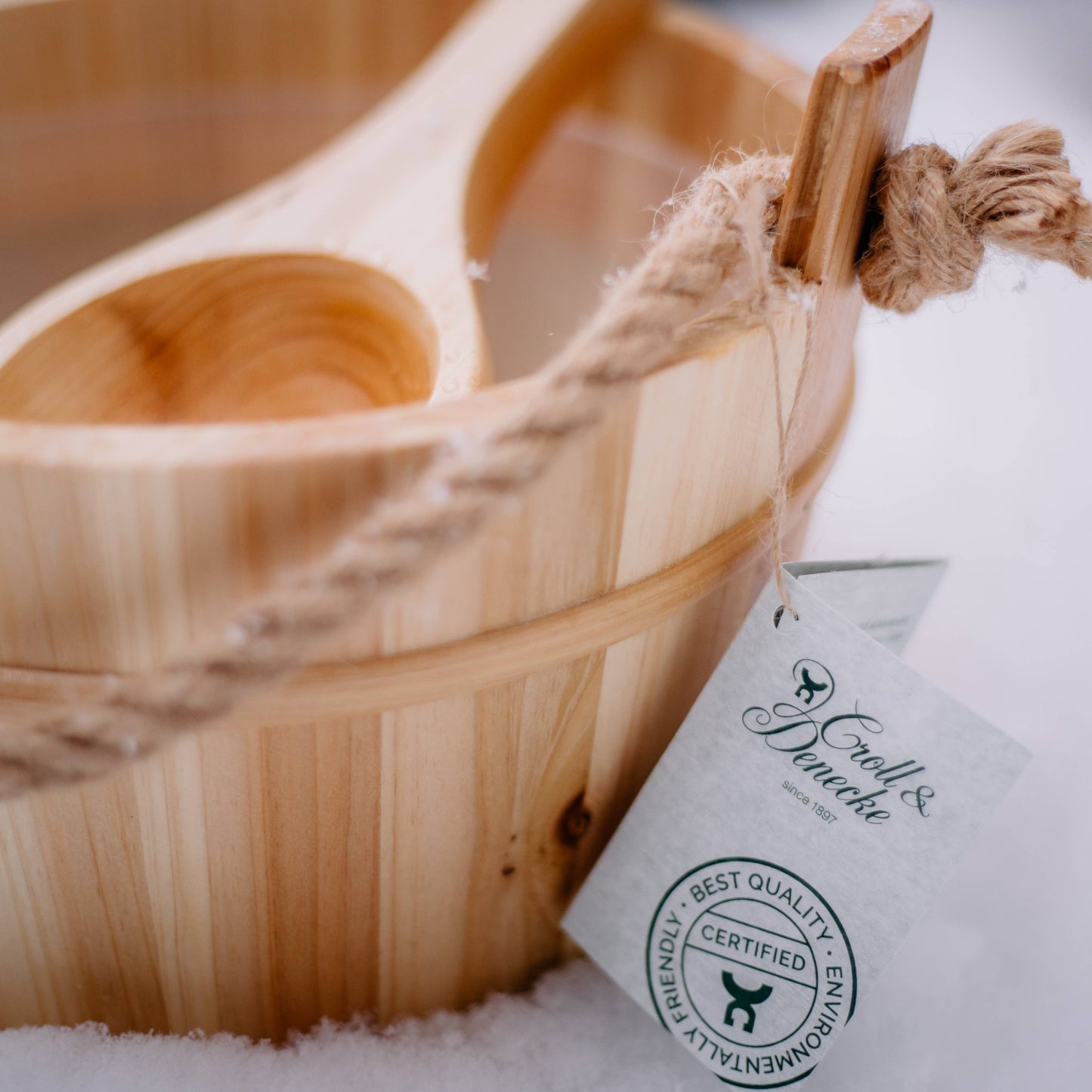 Croll & Denecke Saunaeimer aus Kiefernholz