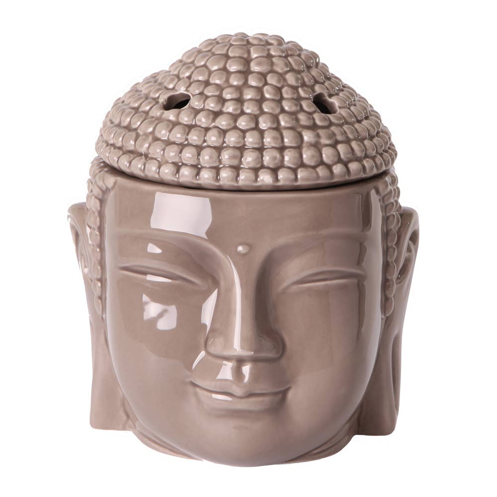 Scentchips Duftlampe Buddha Taupe 12x14 cm
