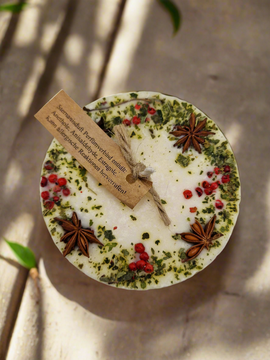 Beauty Scents Duftkerze XL aus Sojawachs / Anis 600 g