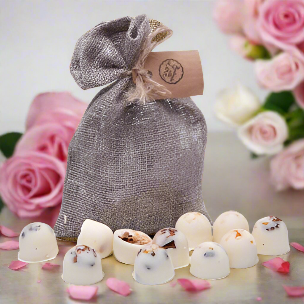 Beauty Scents Duftwachs / Champagner und Rose 10 Stück