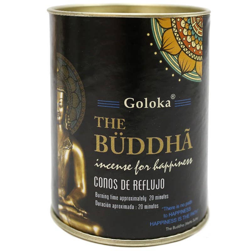 Goloka Räucherkegel Buddha
