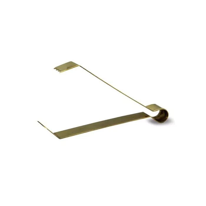 Räucherzange aus Messing 12x2 cm