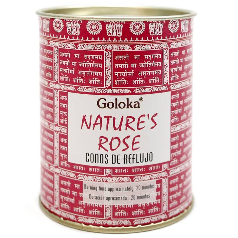 Goloka Räucherkegel Nature's Rose