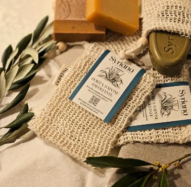 Syriana Seifenbeutel Peeling 100% Sisal biologisch abbaubar