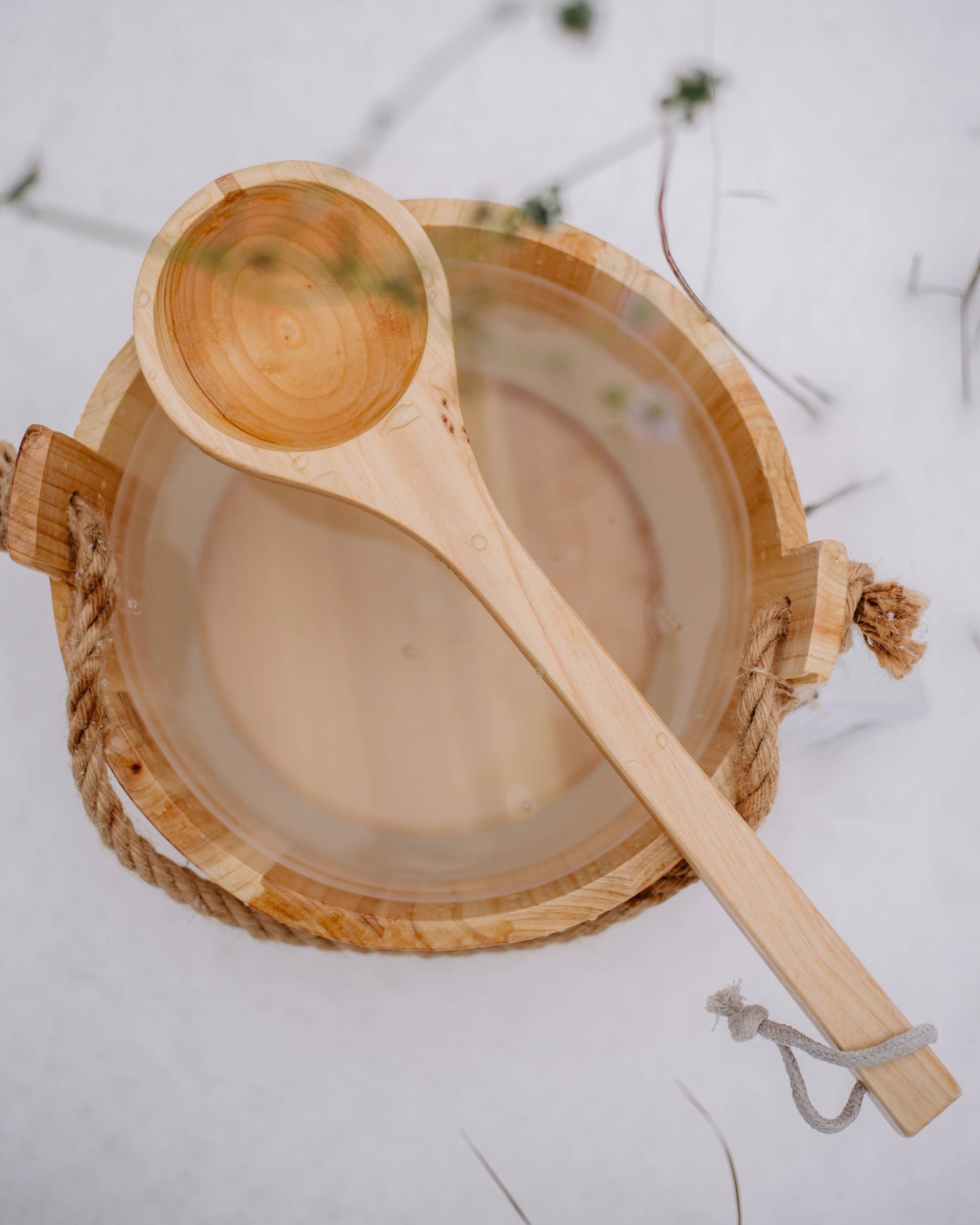 Croll & Denecke Riesen Saunakelle aus Kiefernholz