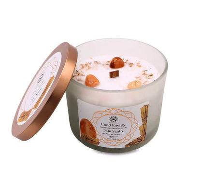 Green Tree Kerze / Good Energy / Palo Santo 256g