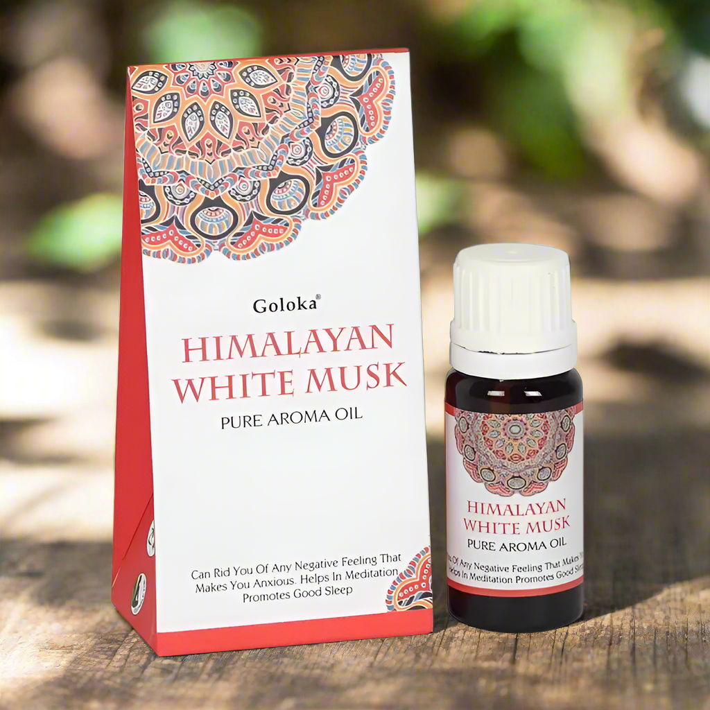 Goloka Duftöl Himalayan White Musk / Weißer Moschus 10 ml